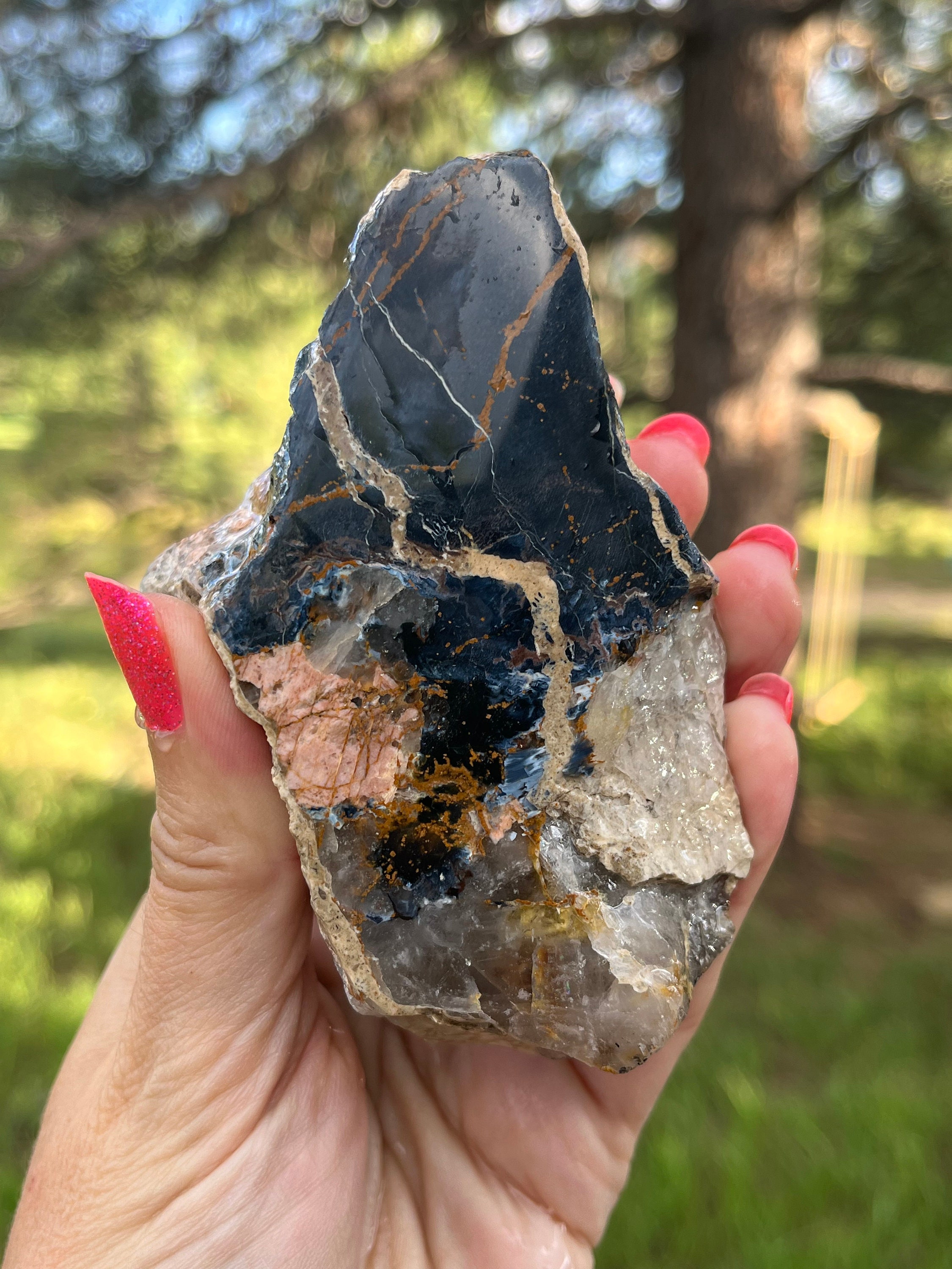 Blue Pietersite Rough Lapidary Supplies Natural Stone For Cabbing Blue Pietersite Rough Lapidary Supplies Natural Stone For Cabbing