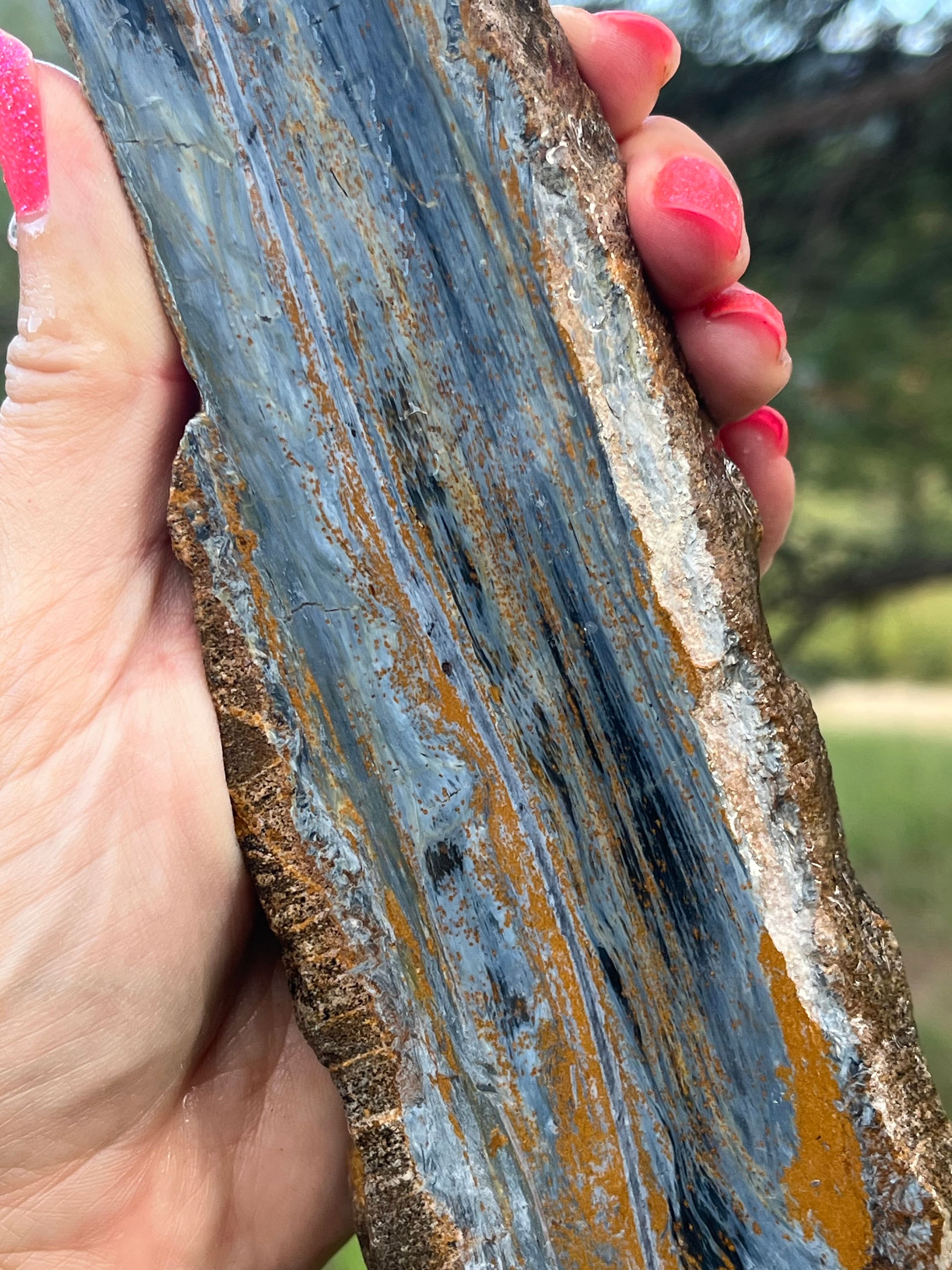 Blue Pietersite Rough Lapidary Supplies Natural Stone For Cabbing Blue Pietersite Rough Lapidary Supplies Natural Stone For Cabbing