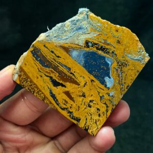 Real Pietersite Rough Slice | Natural Tempest Stone 96.5g 68x67x8mm Real Pietersite Rough Slice | Natural Tempest Stone 96.5g 68x67x8mm
