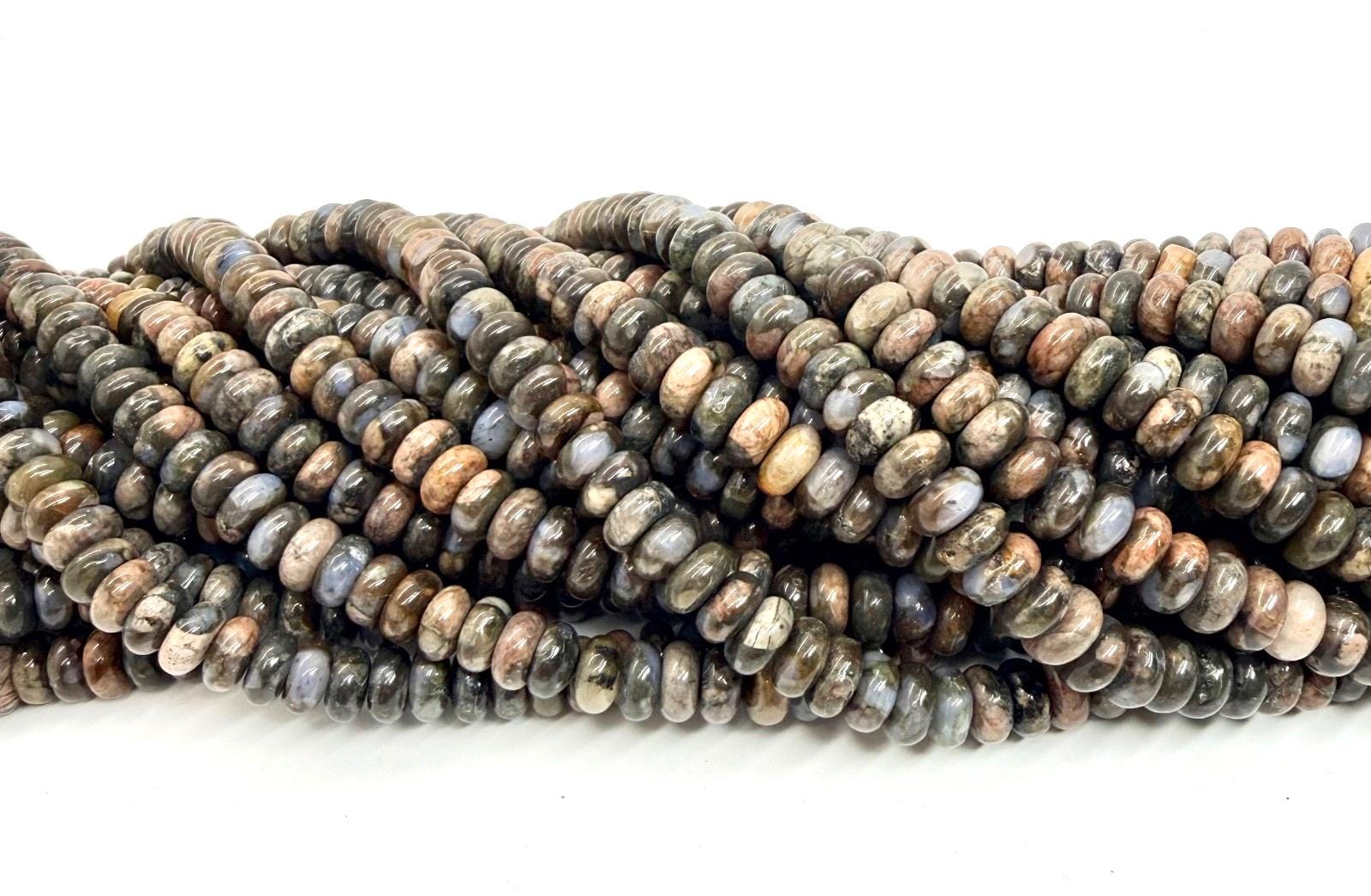 Genuine Natural Pietersite Rondelle Approx. 8x4 Mm 15.5 In. Strands 95 Pieces Genuine Natural Pietersite Rondelle Approx. 8x4 Mm 15.5 In. Strands 95 Pieces