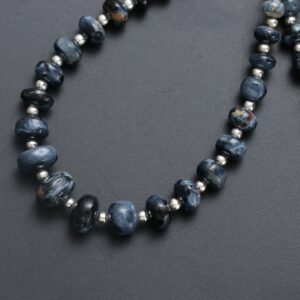 Rare 100% Natural Top Quality Pietersite Smooth Rondelle Beads- 5 mm to 8.5 mm - Pietersite Gemstone, Gem Quality, 8 Inch, Price Per Strand Rare 100% Natural Top Quality Pietersite Smooth Rondelle Beads- 5 mm to 8.5 mm - Pietersite Gemstone, Gem Quality, 8 Inch, Price Per Strand