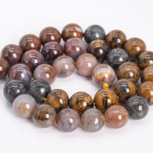 11-12MM Multicolor Pietersite Beads Colombia Grade AA Genuine Natural Gemstone Full Strand Round Loose Beads 15" (111982-3463) 11-12MM Multicolor Pietersite Beads Colombia Grade AA Genuine Natural Gemstone Full Strand Round Loose Beads 15" (111982-3463)