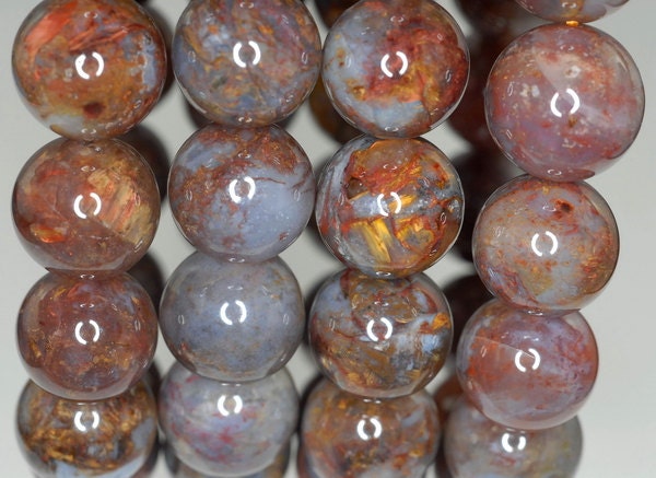 14-15mm Pietersite Gemstone Brown Round 14-15mm Loose Beads 7 Inch Half Strand (90188115-816) 14-15mm Pietersite Gemstone Brown Round 14-15mm Loose Beads 7 Inch Half Strand (90188115-816)