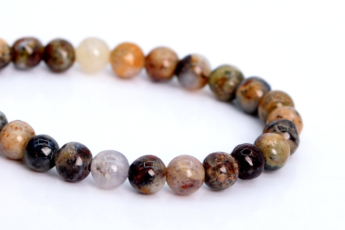 3-4mm Pietersite Beads Grade A Genuine Natural Gemstone Half Strand Round Loose Beads 7.5" Bulk Lot 1,3,5,10 And 50 (106114h-1844)