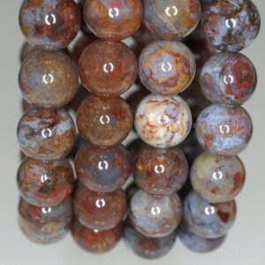 8-9mm Pietersite Gemstone Brown Round 8-9mm Loose Beads 7 inch Half Strand (90188167-815) 8-9mm Pietersite Gemstone Brown Round 8-9mm Loose Beads 7 inch Half Strand (90188167-815)