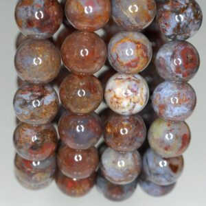 9-10mm Pietersite Gemstone Brown Round 9-10mm Loose Beads 7 inch Half Strand (90188153-815) 9-10mm Pietersite Gemstone Brown Round 9-10mm Loose Beads 7 inch Half Strand (90188153-815)
