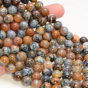 Blue Brown African Pietersite Gemstone Grade Aa Round 7mm 9mm 10mm 12mm 13mm Loose Beads 7 Inch Half Strand (a269) Blue Brown African Pietersite Gemstone Grade Aa Round 7mm 9mm 10mm 12mm 13mm Loose Beads 7 Inch Half Strand (a269)