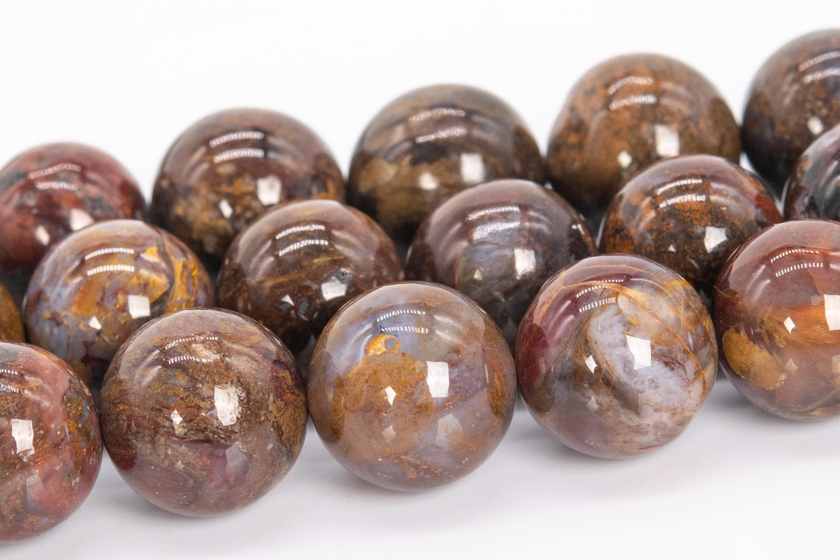 Colombia Pietersite Beads Genuine Natural Round Gemstone Beads Colombia Pietersite Beads Genuine Natural Round Gemstone Beads