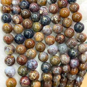 Natural Pietersite Smooth and Round Beads,10mm/12mm Pietersite Gemstone Beads Bulk Supply,15 inches one strand Natural Pietersite Smooth and Round Beads,10mm/12mm Pietersite Gemstone Beads Bulk Supply,15 inches one strand