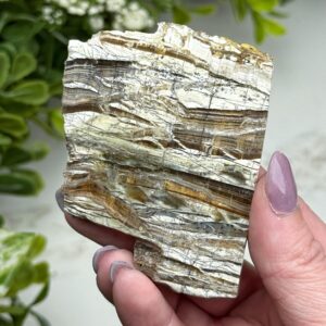 Arizona Pietersite Slab | 41g | - #6 (polished Brown Crystal Chunk, Third-eye Chakra, Intuition) Arizona Pietersite Slab | 41g | - #6 (polished Brown Crystal Chunk, Third-eye Chakra, Intuition)