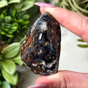 Pietersite Freeform | 37g | - #2 (polished Blue Crystal Chunk, Third-eye Chakra, Healing Stone, Intuition)