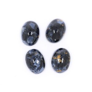Natural Pietersite Smooth Oval Loose Gemstone, 12x16 mm, Pietersite Jewelry Handmade Gift for Women, Set of 4 Pieces Natural Pietersite Smooth Oval Loose Gemstone, 12x16 mm, Pietersite Jewelry Handmade Gift for Women, Set of 4 Pieces
