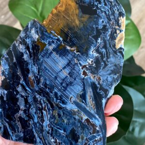 Pietersite Slab, Blue Pietersite, Large