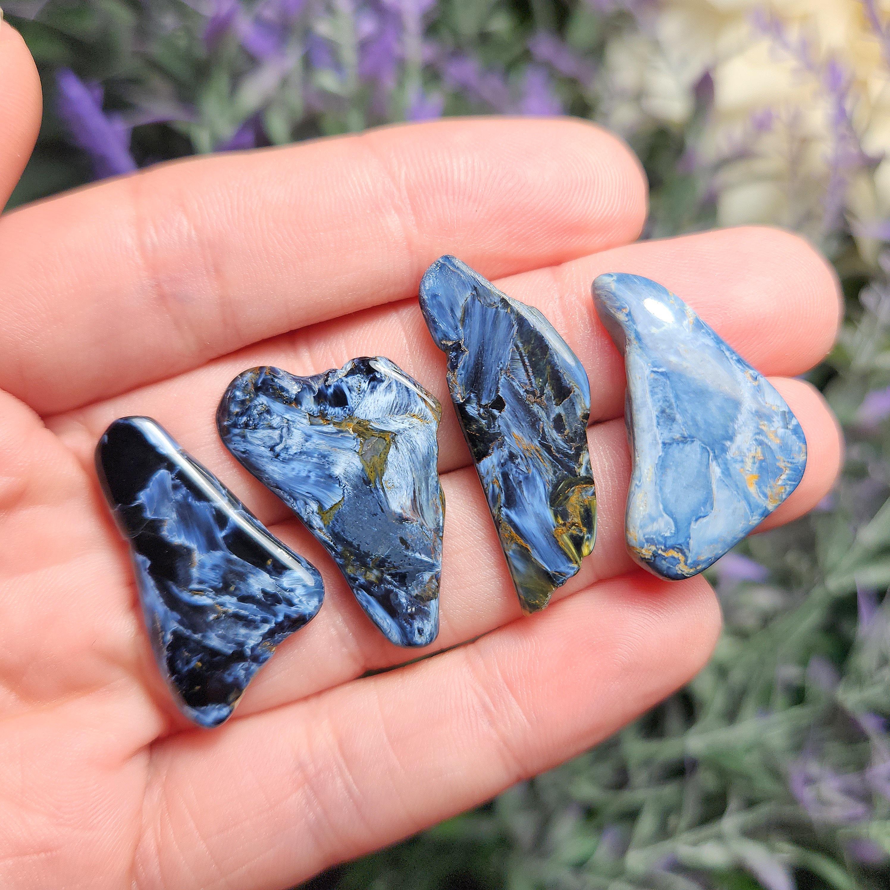 Blue Pietersite - Pietersite Stone - Natural Pietersite - Pietersite Crystal - Pietersite Tumble - Pietersite Gemstone - Polished Pietersite