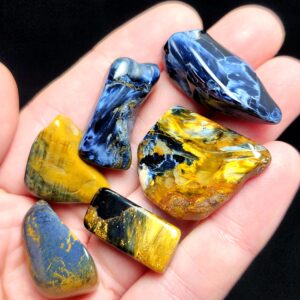 Pietersite Tumbled Crystal - Pietersite Tumble - Polished Pietersite - Tumbled Pietersite - Pietersite Specimen - Pietersite Stone