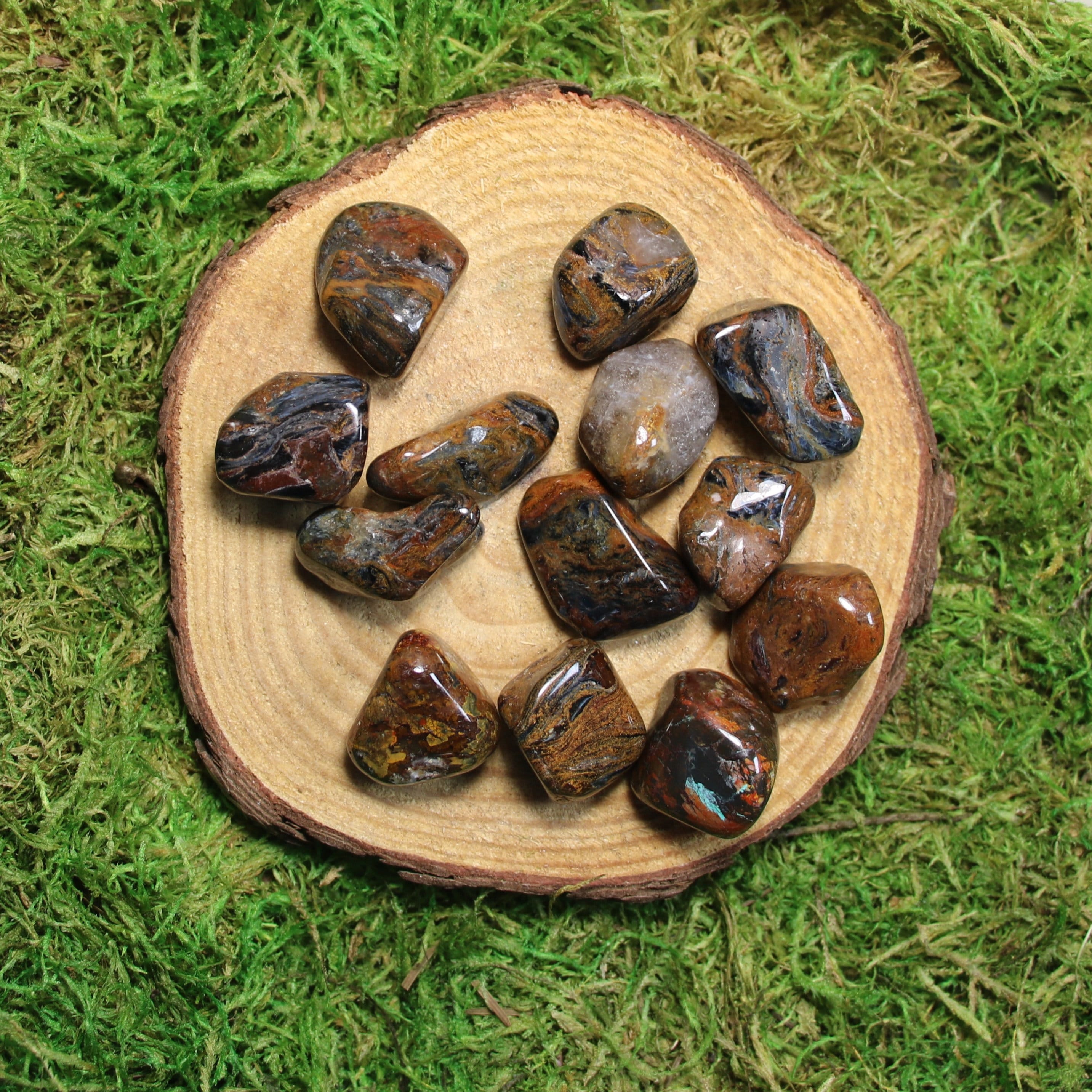 Pietersite Tumbled Medium Pietersite Tumbled Medium