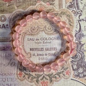 Blushing Beauty Pink Calcite Beaded Bracelet – Handcrafted in Pakistan Blushing Beauty Pink Calcite Beaded Bracelet – Handcrafted in Pakistan