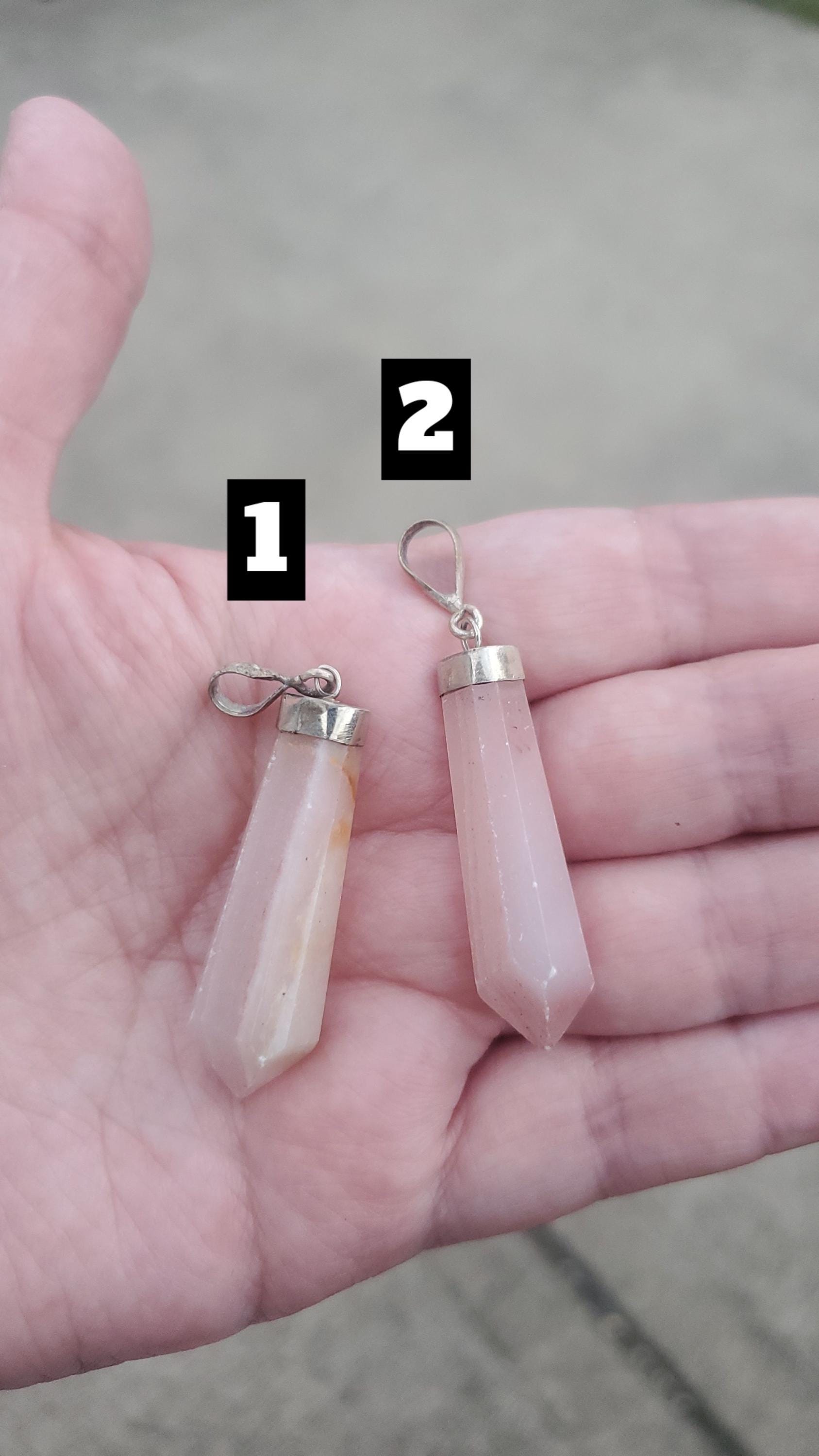 Natural Pink Calcite Pendant | 925 Sterling Silver | Healing Crystal Jewelry | Heart Chakra Stone | Soft Pink Gemstone Necklace