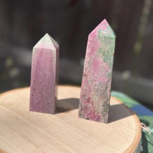Unique Natural Pink Cobalto Calcite Tower Point