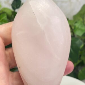 99mm Pink Mangano Calcite Freeform | UV Reactive Teardrop Stone | Witchy Boho Crystal Decor 99mm Pink Mangano Calcite Freeform | UV Reactive Teardrop Stone | Witchy Boho Crystal Decor
