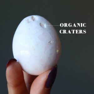 Pink Calcite Egg Gentle Surrender Of Love Healing Crystal Pink Calcite Egg Gentle Surrender Of Love Healing Crystal