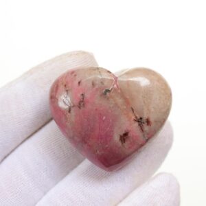Rare Pink Cobalt Calcite Heartstone, Natural Cobalto Calcite Gemstone, Cobalto Calcite From Congo, Hand Polished Pink Calcite, Heart Chakra Rare Pink Cobalt Calcite Heartstone, Natural Cobalto Calcite Gemstone, Cobalto Calcite From Congo, Hand Polished Pink Calcite, Heart Chakra