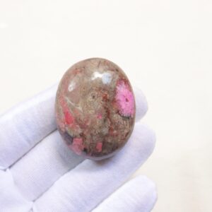 Rare Pink Cobalt Calcite Palm Stone, Natural Cobalto Calcite Gemstone, Cobalto Calcite From Congo, Hand Polished Pink Calcite, Heart Chakra Rare Pink Cobalt Calcite Palm Stone, Natural Cobalto Calcite Gemstone, Cobalto Calcite From Congo, Hand Polished Pink Calcite, Heart Chakra