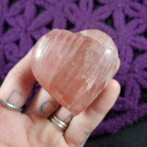 Rose Pink Calcite Heart Crystals Magick Stones New Find Starseed Polished Carving Pakistan Carved Heart Shaped Rock Rose Pink Calcite Heart Crystals Magick Stones New Find Starseed Polished Carving Pakistan Carved Heart Shaped Rock