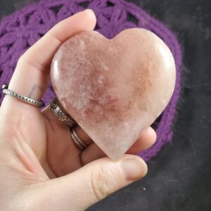 Rose Pink Calcite Heart Crystals Magick Stones New Find Starseed Polished Carving Pakistan Carved Heart Shaped Rock Rose Pink Calcite Heart Crystals Magick Stones New Find Starseed Polished Carving Pakistan Carved Heart Shaped Rock
