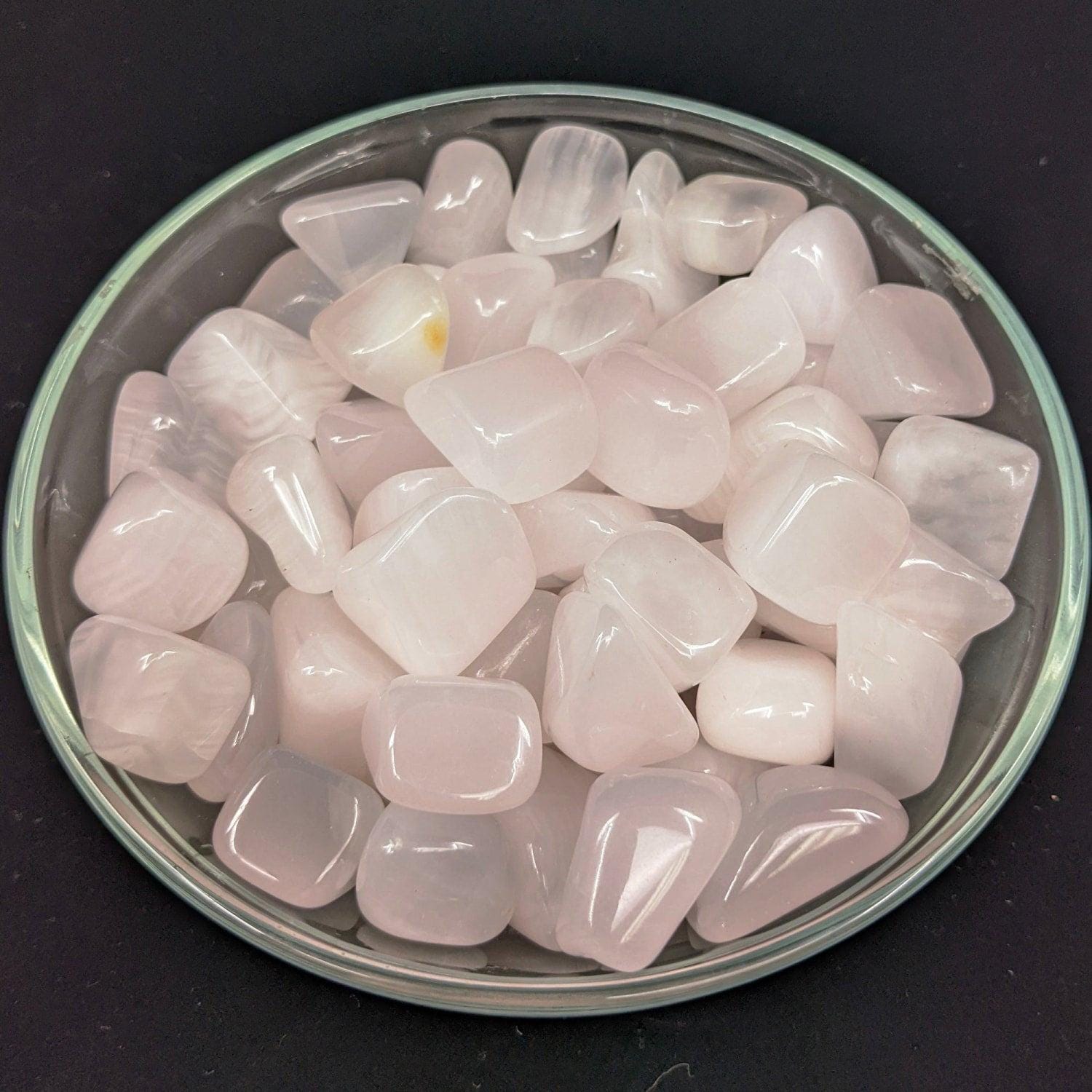 1 Pink Calcite Grade A Tumbled #sk6340