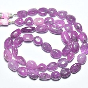 211 cts African Pink Sapphire Nuggets Beads - 17 inches - Natural Smooth Pink Sapphire Nuggets Strand -Size is 7x8 - 65x12.5 mm #2860 211 cts African Pink Sapphire Nuggets Beads - 17 inches - Natural Smooth Pink Sapphire Nuggets Strand -Size is 7x8 - 65x12.5 mm #2860