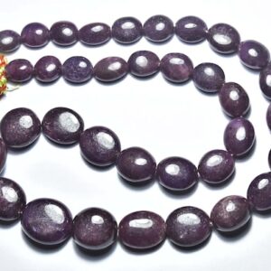 555 Cts Dark Pink Sapphire Nuggets Beads - 16 inches - Natural Beautiful Smooth Pink Sapphire Nuggets Strand -Size is 10x11 - 14x18 mm #641 555 Cts Dark Pink Sapphire Nuggets Beads - 16 inches - Natural Beautiful Smooth Pink Sapphire Nuggets Strand -Size is 10x11 - 14x18 mm #641