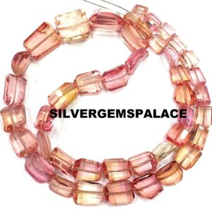 AAAA+ Rarest~Padparadscha Pink Sapphire Faceted Nuggets Beads,Grapefruit Color Nuggets Beads Sapphire Nuggets Gemstone Beads Jewelry Making. AAAA+ Rarest~Padparadscha Pink Sapphire Faceted Nuggets Beads,Grapefruit Color Nuggets Beads Sapphire Nuggets Gemstone Beads Jewelry Making.