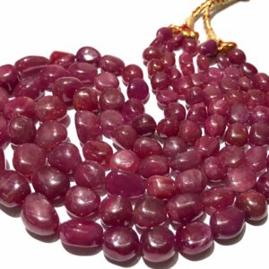 Extremely Gorgeous~aaa+ Pink Sapphire 3 Layer Necklace Natural Pink Sapphire Smooth Nuggets Beads Pink Sapphire Necklace Pink Sapphire Beads Extremely Gorgeous~aaa+ Pink Sapphire 3 Layer Necklace Natural Pink Sapphire Smooth Nuggets Beads Pink Sapphire Necklace Pink Sapphire Beads