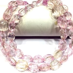 Extremely Rare~~Pink Sapphire Carving Nuggets Beads Light Pink Sapphire Gemstone Beads Carving Stone Beads Jewelry Making Beads.