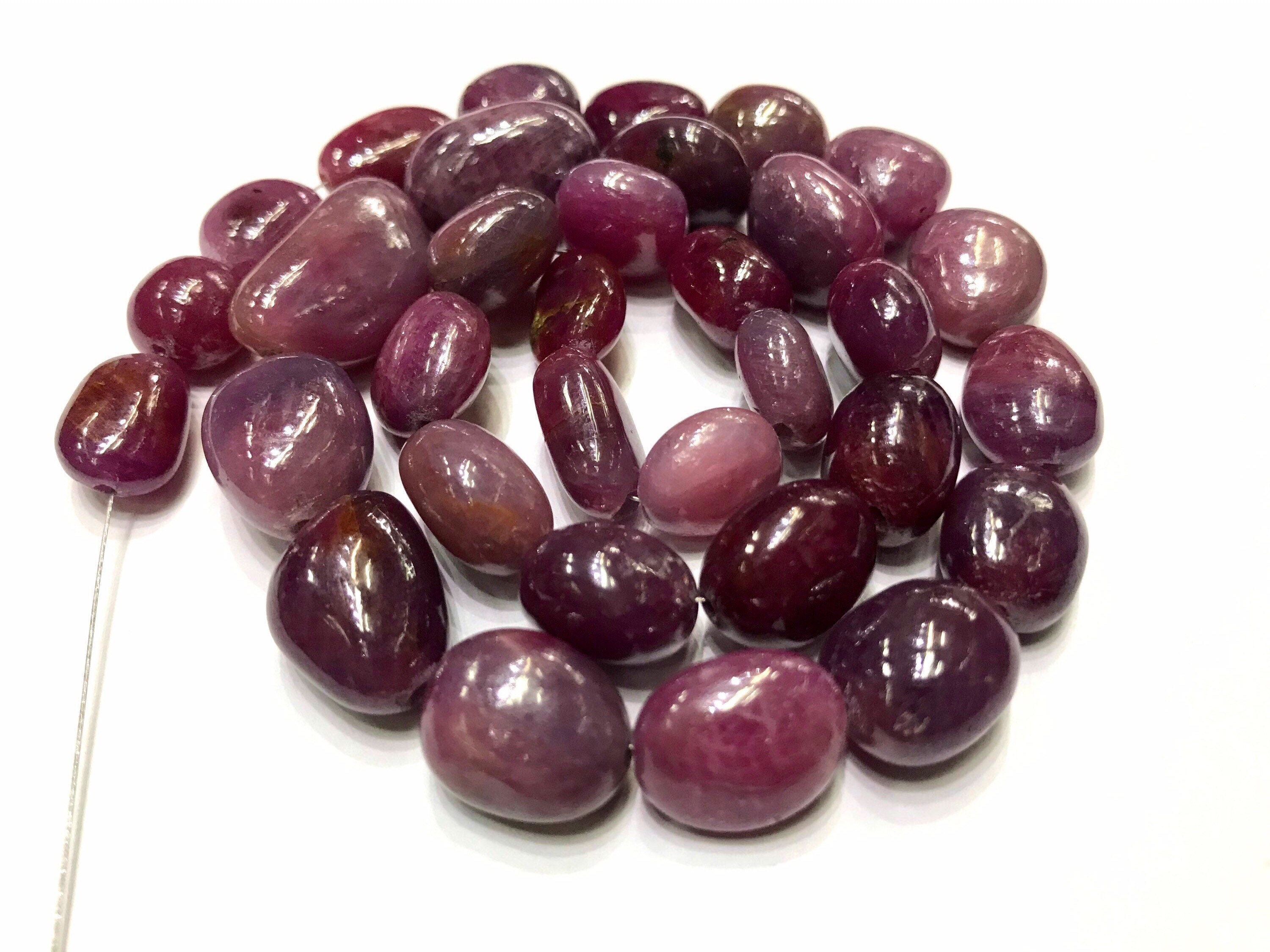 Unique Natural Pink Sapphire 12*18 Mm Height Smooth Nuggets Beads//18” Very Beautiful And Rare Pink Sapphire Smooth Nuggets Gemstone Beads Unique Natural Pink Sapphire 12*18 Mm Height Smooth Nuggets Beads//18” Very Beautiful And Rare Pink Sapphire Smooth Nuggets Gemstone Beads