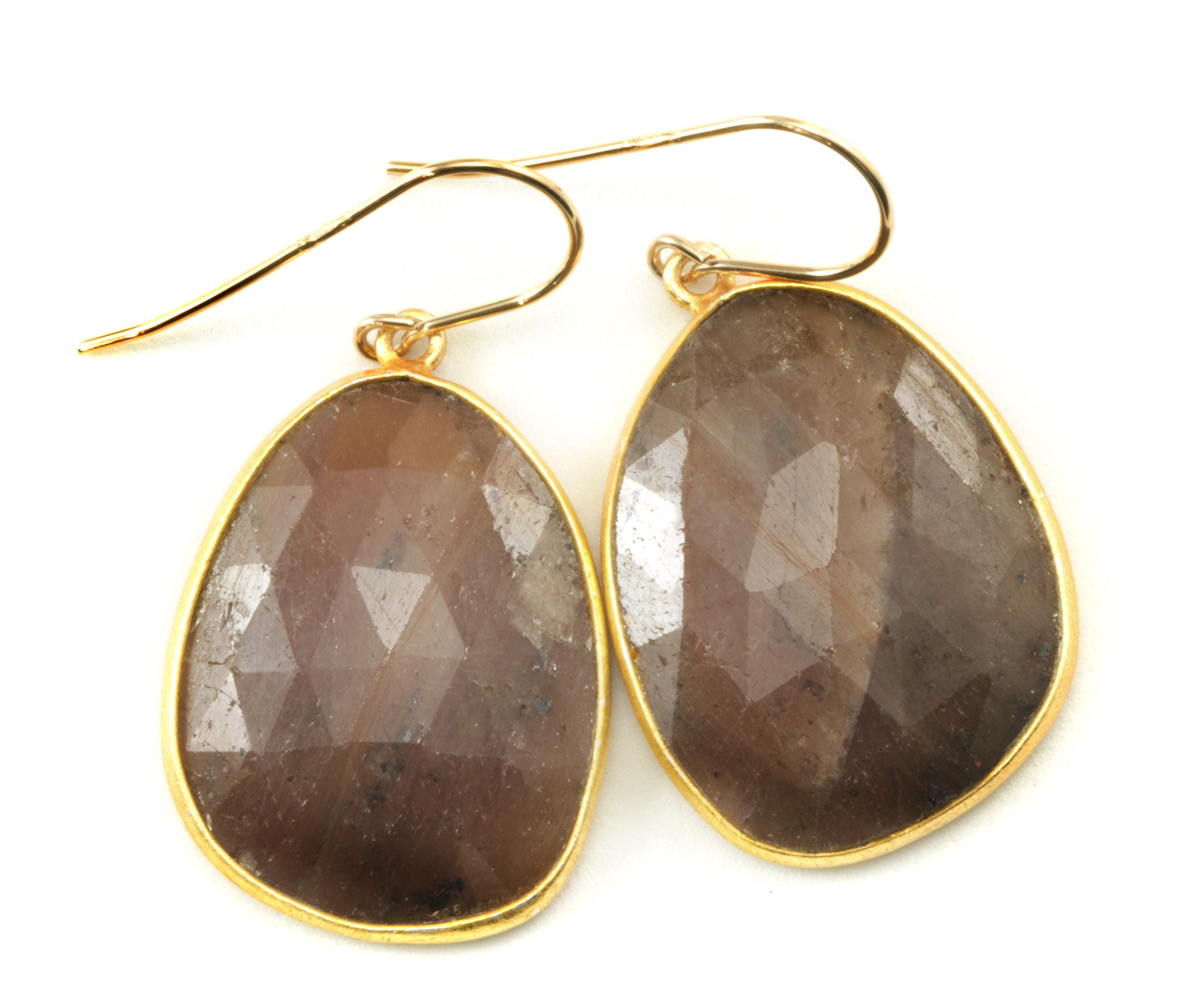 Pink Sapphire Earrings Teardrop 14k Solid Gold Or Filled Bezel Long Off Round Oval Shaped Faceted Bezeled Natural 1.4 Inch Large Drops Pink Sapphire Earrings Teardrop 14k Solid Gold Or Filled Bezel Long Off Round Oval Shaped Faceted Bezeled Natural 1.4 Inch Large Drops
