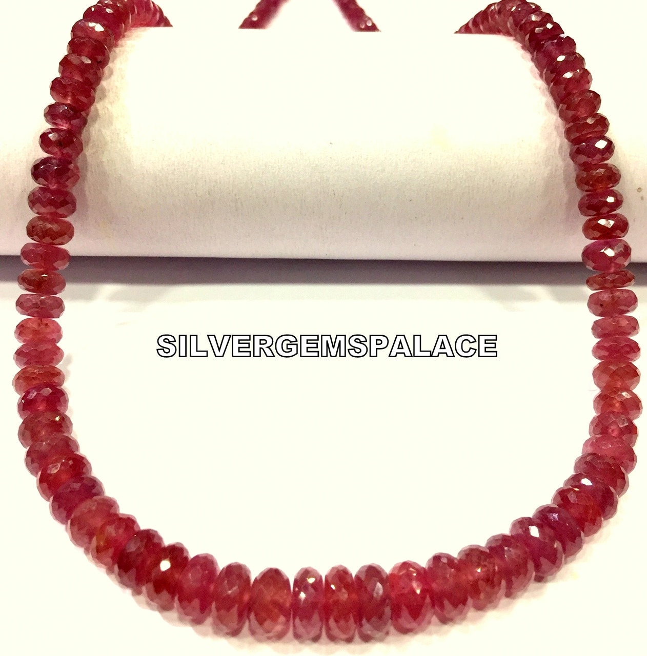 Aaa+ Natural Pink Sapphire Faceted Rondelle Beads Pink Sapphire Gemstone Beads Sapphire Beads Strand Genuine Sapphire Wholesale Sapphire.