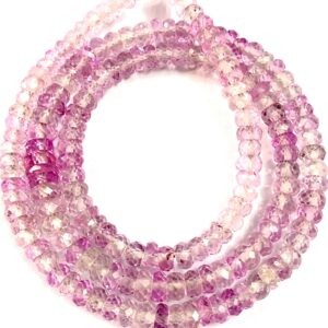 AAA+ Light Shade Pink Sapphire Gemstone Beads 5-6mm Pink Sapphire Faceted Rondelle Beads 18” Beautiful Pink Sapphire Necklace Sapphire Jewel AAA+ Light Shade Pink Sapphire Gemstone Beads 5-6mm Pink Sapphire Faceted Rondelle Beads 18” Beautiful Pink Sapphire Necklace Sapphire Jewel