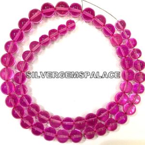 AAAA+ Rare~Pink Sapphire Smooth Round Ball Beads Sapphire Round Beads Necklace Polished Sapphire Necklace Pink Sapphire Gemstone Beads. AAAA+ Rare~Pink Sapphire Smooth Round Ball Beads Sapphire Round Beads Necklace Polished Sapphire Necklace Pink Sapphire Gemstone Beads.