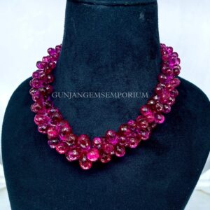 So RARE~Rubellite Sapphire~AAAA++ Beetroot Pink Sapphire Rubellite Color Sapphire Faceted Teardrops Sapphire Teardrops 12” Sapphire Necklace So RARE~Rubellite Sapphire~AAAA++ Beetroot Pink Sapphire Rubellite Color Sapphire Faceted Teardrops Sapphire Teardrops 12” Sapphire Necklace