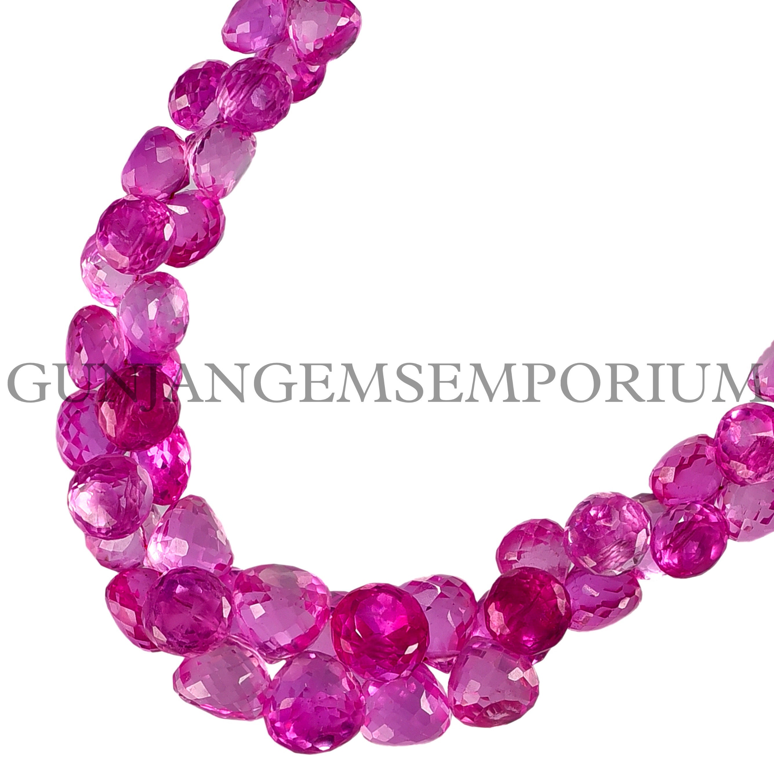 Aaaa++ Beautiful~~pink Sapphire Beads Vibrant Pink Sapphire Faceted Onion Beads Sapphire Onion Shape Beads Sapphire Gemstone Beads Necklace Aaaa++ Beautiful~~pink Sapphire Beads Vibrant Pink Sapphire Faceted Onion Beads Sapphire Onion Shape Beads Sapphire Gemstone Beads Necklace