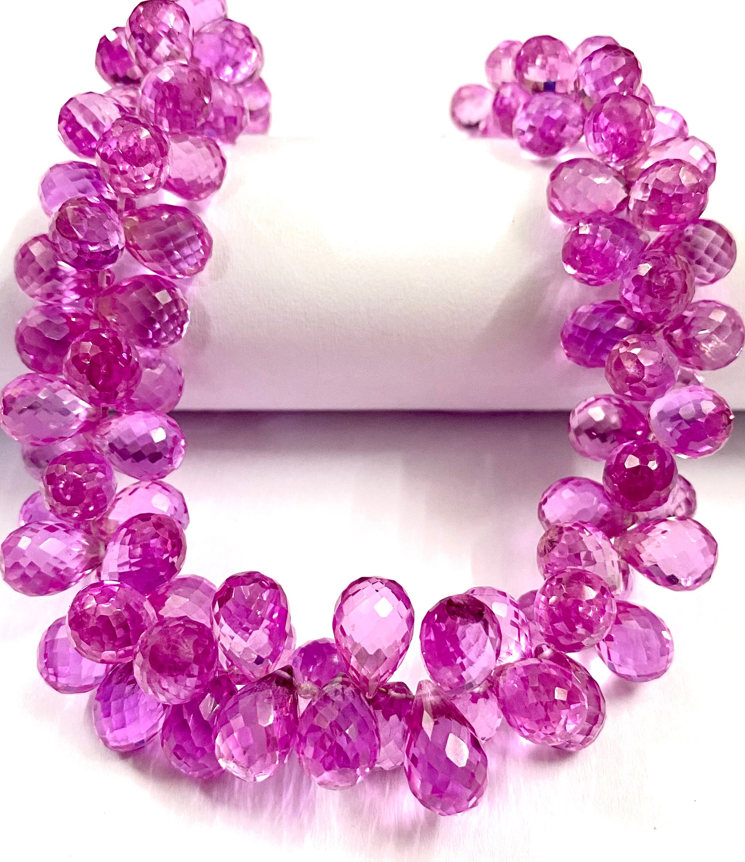 Gorgeous~aaa++ Top Quality Pink Sapphire Gemstone Beads Pink Sapphire Faceted Teardrop Beads 6-8mm Pink Sapphire Beads Pink Sapphire Jewelry Gorgeous~aaa++ Top Quality Pink Sapphire Gemstone Beads Pink Sapphire Faceted Teardrop Beads 6-8mm Pink Sapphire Beads Pink Sapphire Jewelry
