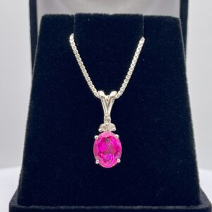 4ctw Pink Sapphire Necklace Sterling Silver Pendant Jewelry Trends Trending Jewelry Gift 4ctw Pink Sapphire Necklace Sterling Silver Pendant Jewelry Trends Trending Jewelry Gift