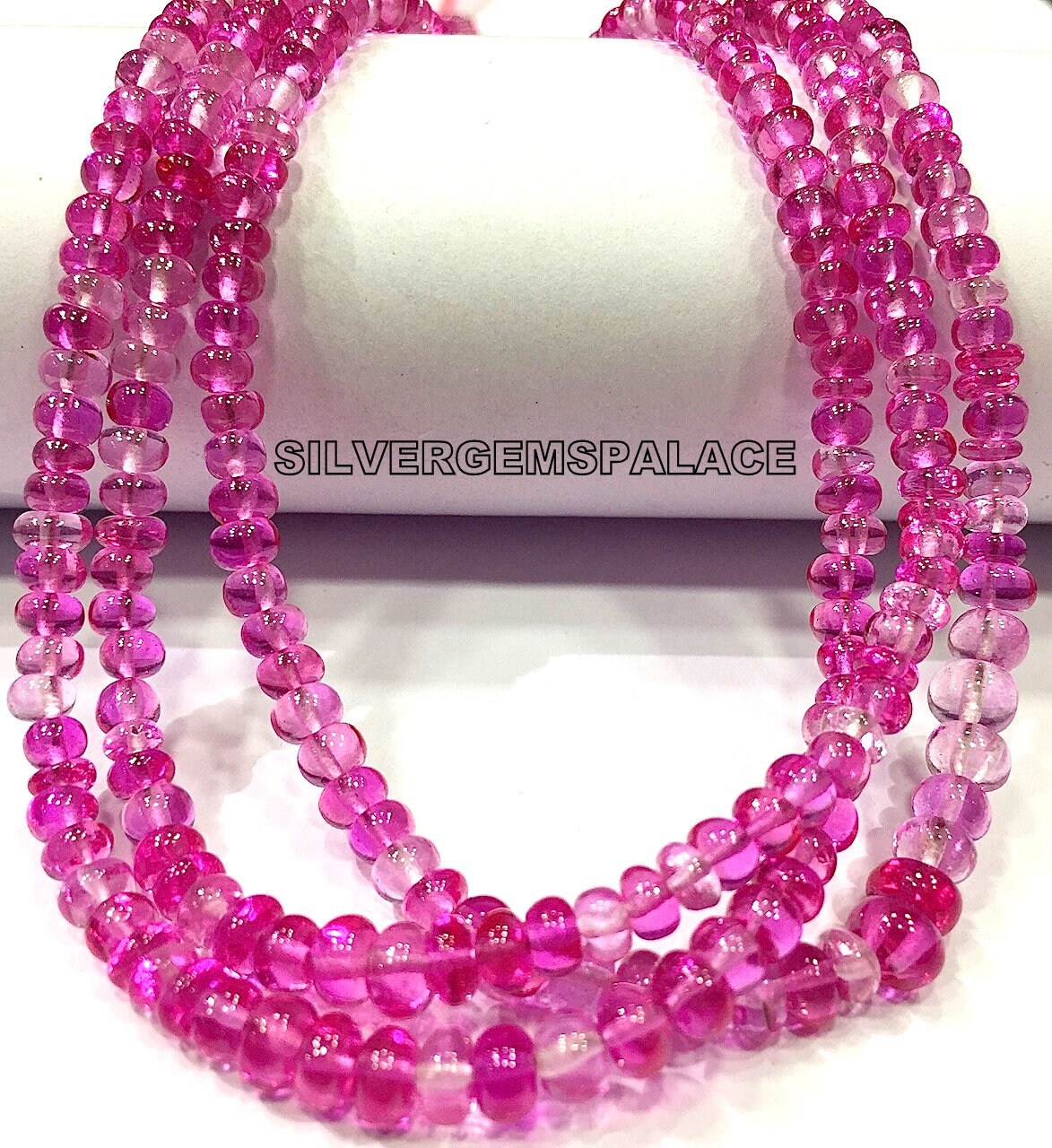 Extremely Beautiful~rare Pink Sapphire Smooth Rondelle Beads 4-5.mm Polished Rondelle Beads Sapphire Gemstone Beads Multi Pink Beads. Extremely Beautiful~rare Pink Sapphire Smooth Rondelle Beads 4-5.mm Polished Rondelle Beads Sapphire Gemstone Beads Multi Pink Beads.