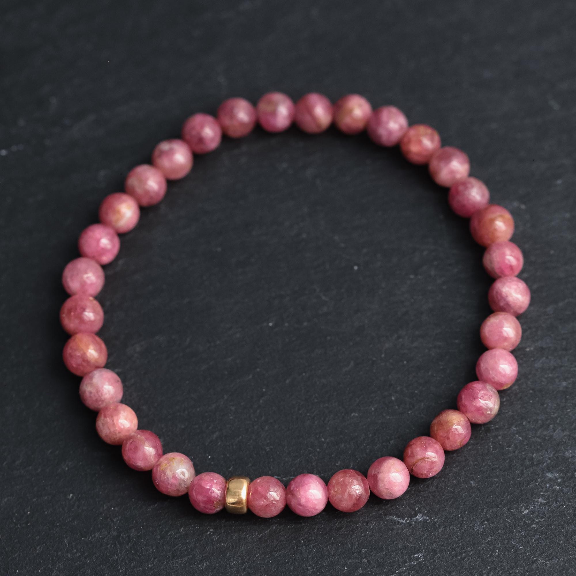 14k Gold Pink Tourmaline Bracelet | Pink Tourmaline Beaded Bracelet 4mm | Pink Tourmaline Jewelry | Dainty Pink Tourmaline 14k Gold Pink Tourmaline Bracelet | Pink Tourmaline Beaded Bracelet 4mm | Pink Tourmaline Jewelry | Dainty Pink Tourmaline