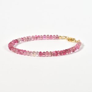AAA Pink Tourmaline Bracelet, Delicate High Quality Natural Tourmaline Bracelet, Dainty Bracelet AAA Pink Tourmaline Bracelet, Delicate High Quality Natural Tourmaline Bracelet, Dainty Bracelet
