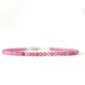Pink Tourmaline Bracelet, Pink Tiny Bracelet, Pink Crystal Bracelet, Delicate Bracelet, Tourmaline Jewelry, October Birthstone, Fine Jewelry Pink Tourmaline Bracelet, Pink Tiny Bracelet, Pink Crystal Bracelet, Delicate Bracelet, Tourmaline Jewelry, October Birthstone, Fine Jewelry
