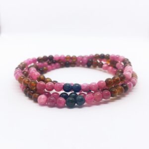 Pink Tourmaline Bracelet, Turmalin Armband, Multi Layer Bracelet, October Birthstone, 5th 8th Anniversary, valentines day gift, unique gifts Pink Tourmaline Bracelet, Turmalin Armband, Multi Layer Bracelet, October Birthstone, 5th 8th Anniversary, valentines day gift, unique gifts