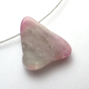 4.130 Carats Pink Tourmaline Bead Small Focal Rare Flat Slice Natural Gemstone Cabochon Brazillian Polished Designer Organic Shape 4.130 Carats Pink Tourmaline Bead Small Focal Rare Flat Slice Natural Gemstone Cabochon Brazillian Polished Designer Organic Shape
